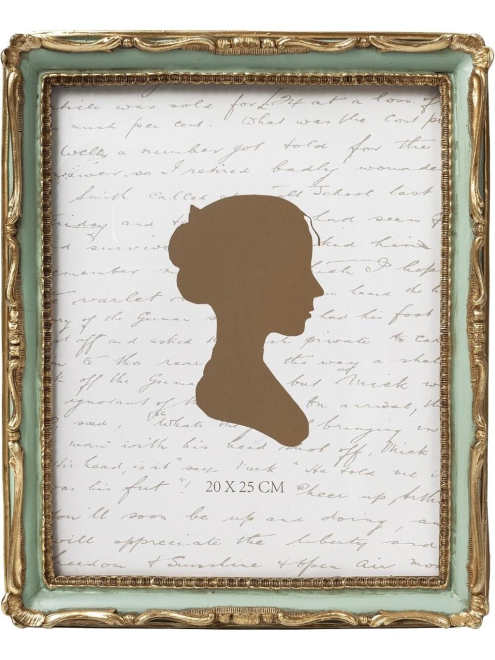 Elegant Vintage 8x10 Picture Frame - Antique Glass Photo Display, Tabletop